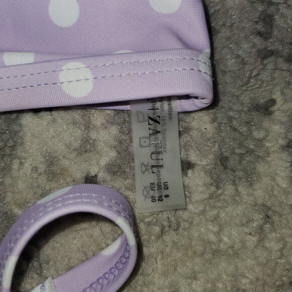 Lilac Polka Dot Bikini 👙 NWT sz8 - Picture 8 of 8